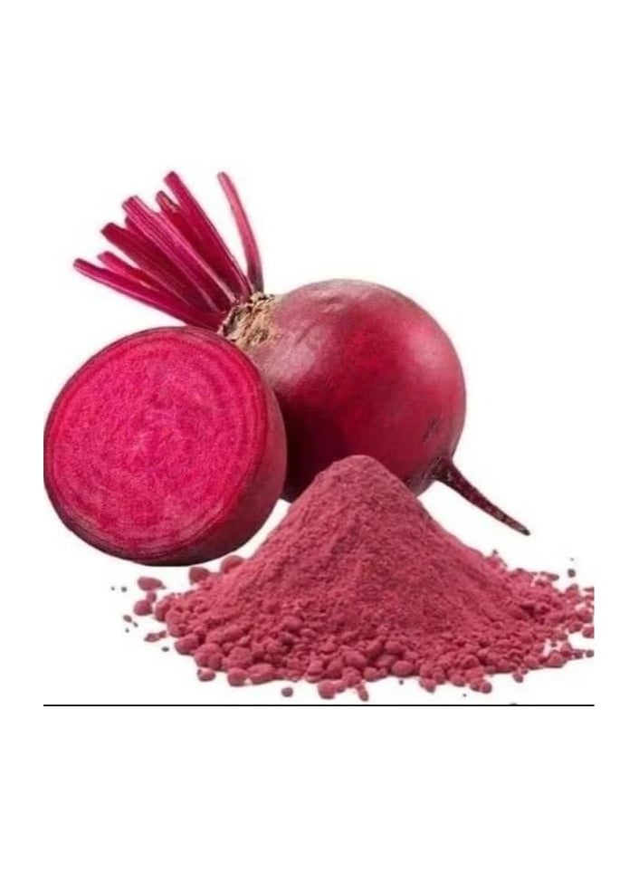 Organic Beetroot Powder, 100% Pure Natural Pink-Red Color, for Skin Care, DIY Cosmetics and Soap Making, Resealable Pouch