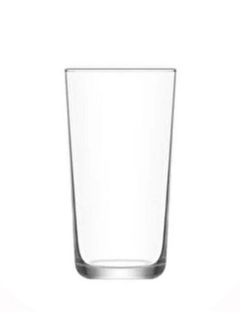 LAV 3 Pieces Assos Long Tumbler, 490 Ml - Clear - Image 1