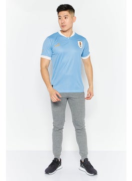 PUMA Men Sportswear Fit Short Sleeve Training Jersey, Sky Blue  - Image 2