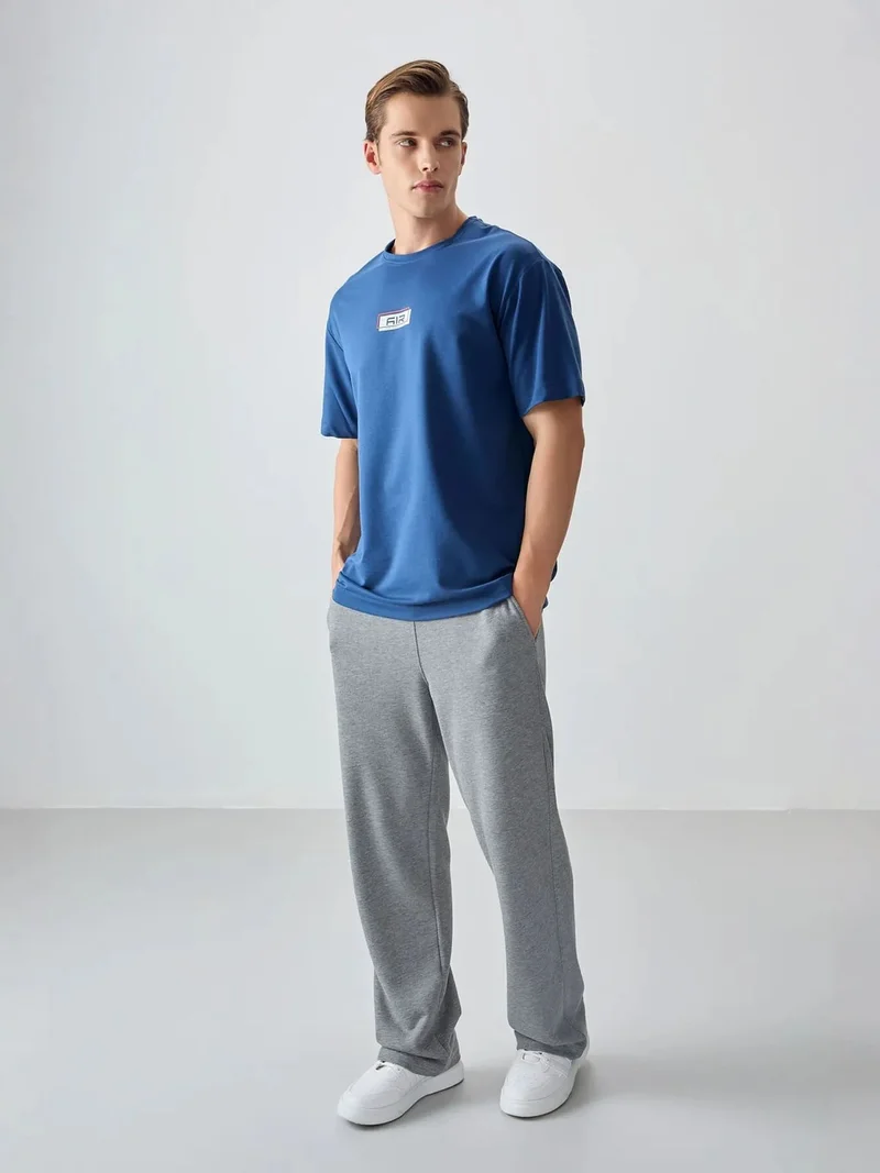 TOMMYLIFE TOMMY Oversized Logo Patch T-Shirt