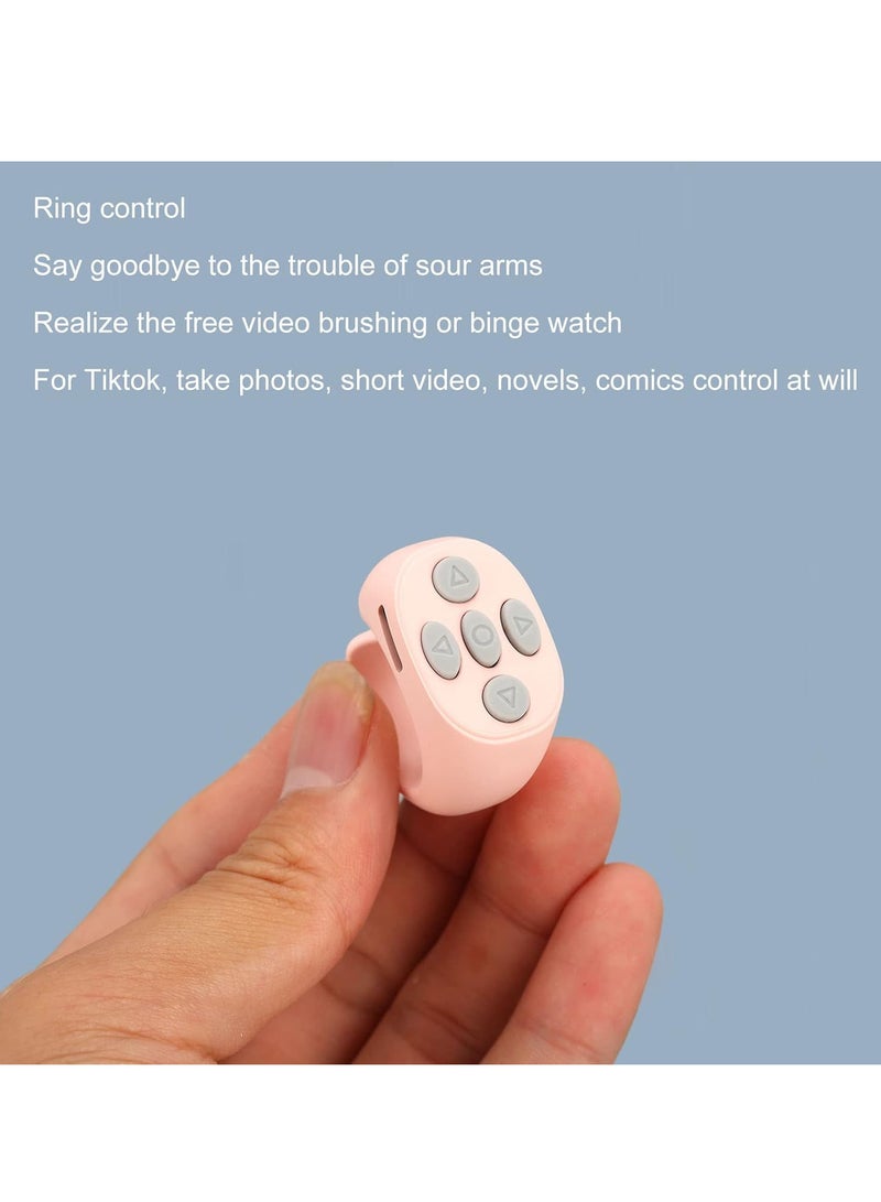 Scrolling Ring for TIKToks Remote Control ,Multifunctional Page Turner Scrolling and Camera Shutter Control For IOS and Androids - Image 2