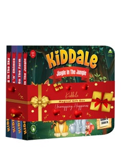 Kiddale Pack of 4 Musical Rhymes Book|8 Classical +16 Rhymes each for Farm,Wild Animals & Birds |28 Sounds each|Interactive Touch n Play Sound Book|Best Muiscal Gift for 1-3 Years|Sing Along Books  - Image 1