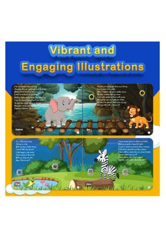 Kiddale Pack of 4 Musical Rhymes Book|8 Classical +16 Rhymes each for Farm,Wild Animals & Birds |28 Sounds each|Interactive Touch n Play Sound Book|Best Muiscal Gift for 1-3 Years|Sing Along Books  - Image 4