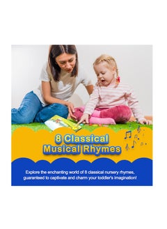 Kiddale Pack of 4 Musical Rhymes Book|8 Classical +16 Rhymes each for Farm,Wild Animals & Birds |28 Sounds each|Interactive Touch n Play Sound Book|Best Muiscal Gift for 1-3 Years|Sing Along Books  - Image 5