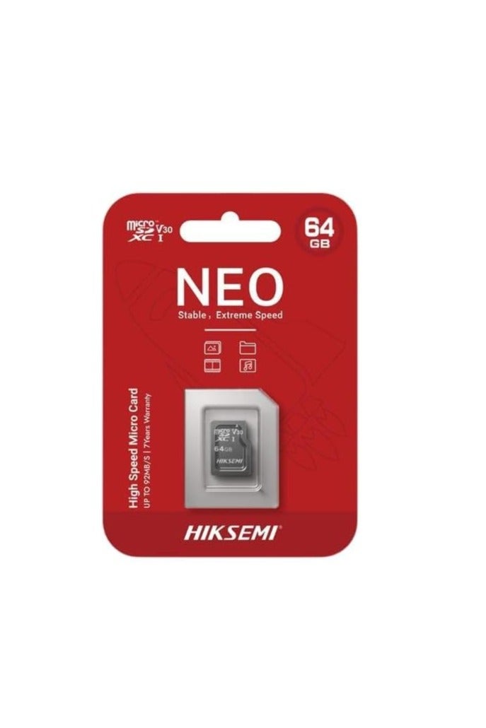 HIKSEMI memory card Neo 64GB Black - Image 2