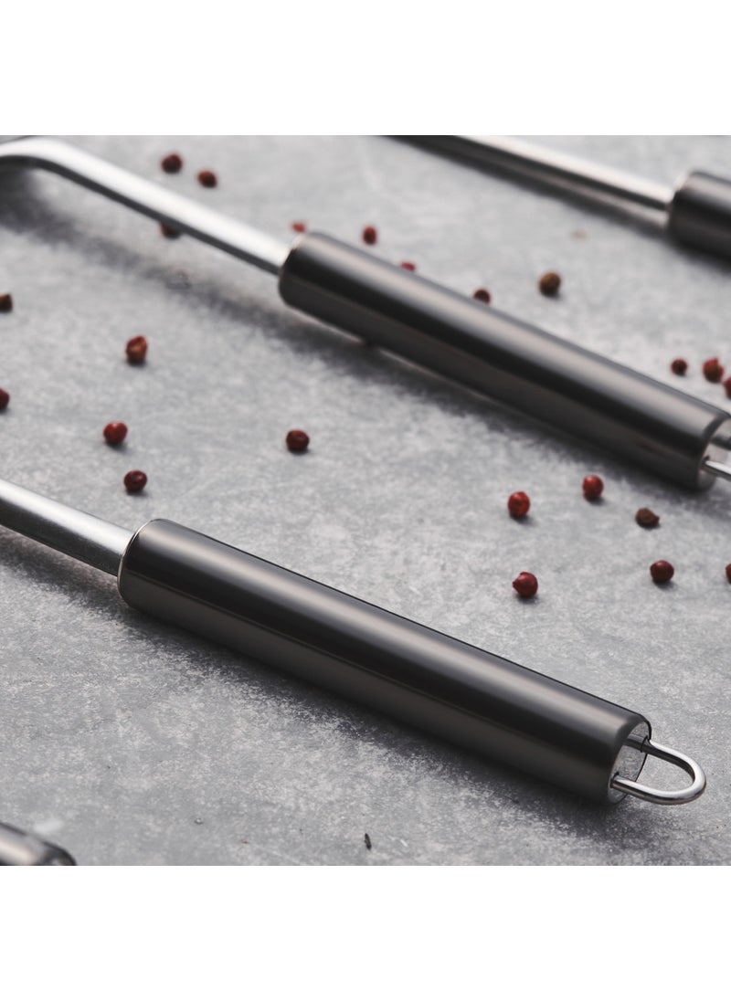 Karaca Apricot Master Black 5 Piece Service Set  - Image 3