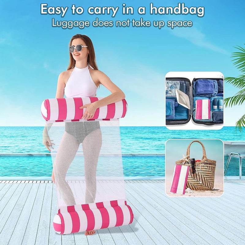 هيكسار عوامة حمام سباحة قابلة للنفخ من HEXAR، أرجوحة مائية عائمة، عوامات شاطئية، لعبة حفلات سباحة، طوف سباحة صيفي كبير، سرير عائم/مرتبة هوائية، عوامة سباحة - Image 5