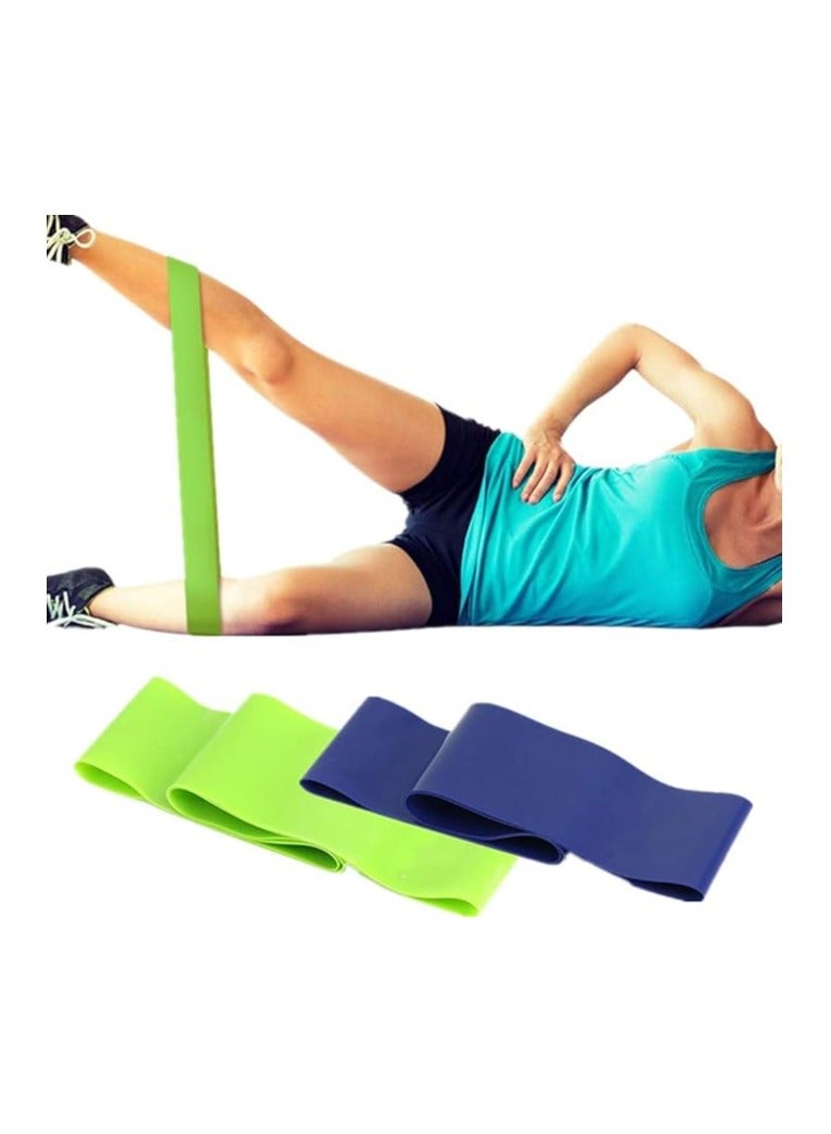 Spaceshoop 5PcsSet Resistance Band Yoga Exercise Pull Rope Elastic Bands Fitness 6Levels Gym Strength Training - Image 2