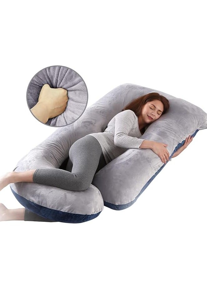 molody U-Shaped Pregnancy Pillow Full Body Maternity Support Pillow  - Image 1