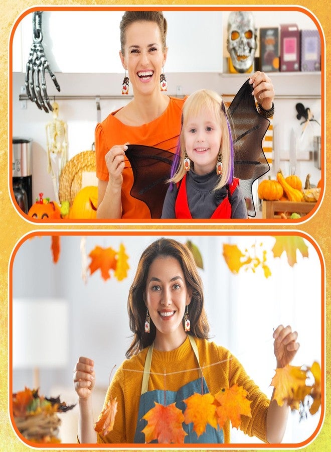 جلينمال أقراط غنوم شاحنة من غلينمال، 9 أزواج، هدية مجوهرات عيد الحب وعيد القديس باتريك، أقراط متدلية من الأكريليك (نمط احتفالي) - Image 2