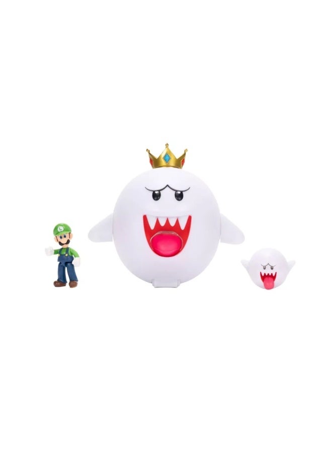 Super Mario Nintendo Super Mario King Boo with Luigi Action Figure Set - Image 1
