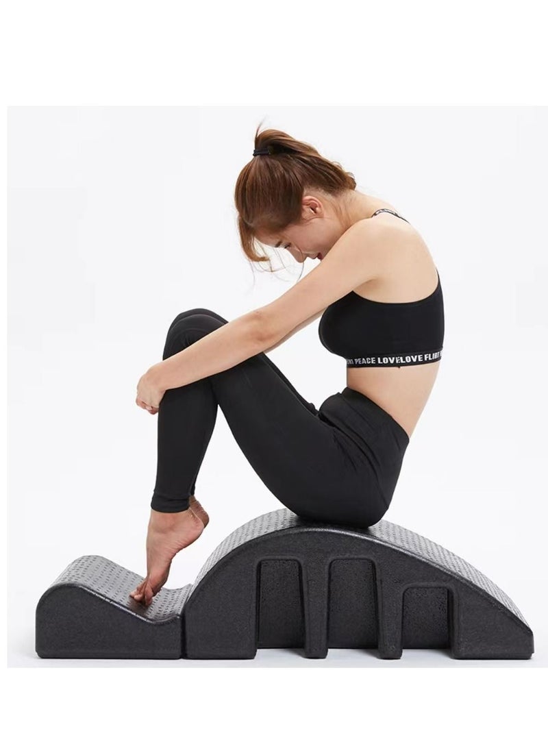 Generic - Pilates Yoga Wedge Massage Correction Yoga Foam Kyphosis Correction Detachable Large Spine Yoga Equipment - Image 1