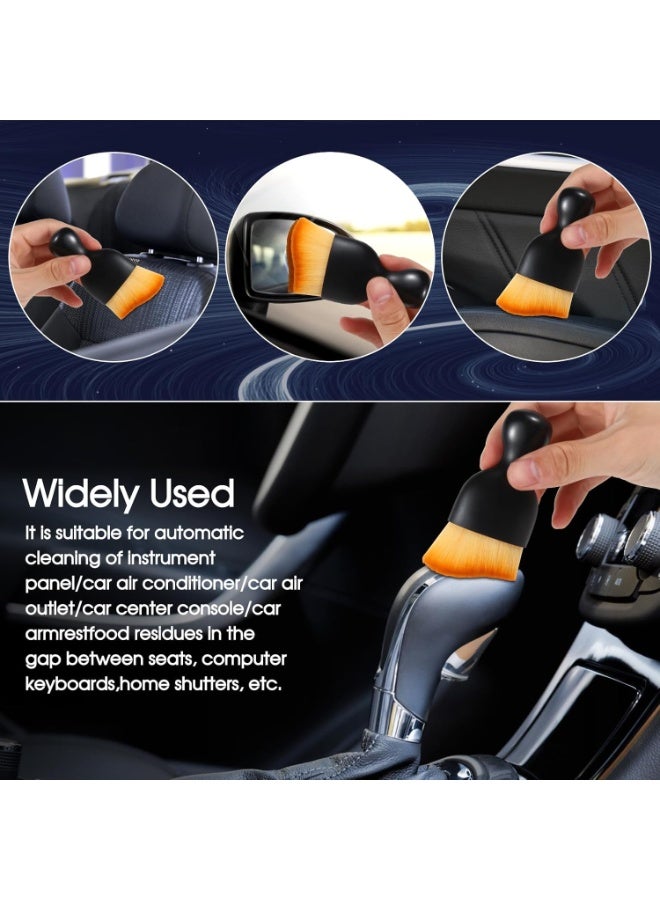 Halamodo Car Detailing Brush Set - 3-Piece Kit for Interior & Exterior Cleaning - Premium Car Wash Brush for Professional Results ﻿car Duster Interior - Image 5