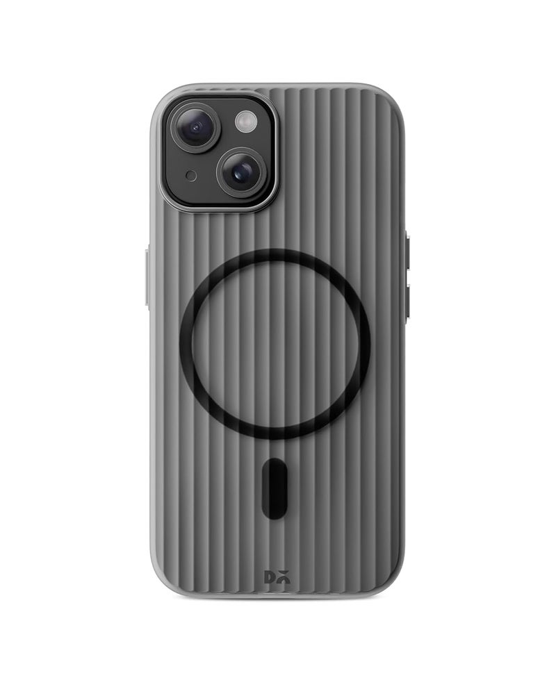 Daily Objects Beam 2.0 Magnetic Protective Cover Compatible with iPhone 15 | MagSafe | Camera & Body Protection|Anti Shock,Scratch Resistant|Precise Cutouts Modern Design|Wireless Charging - Black - Image 1