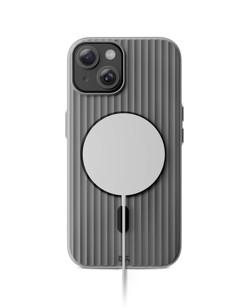 Daily Objects Beam 2.0 Magnetic Protective Cover Compatible with iPhone 15 | MagSafe | Camera & Body Protection|Anti Shock,Scratch Resistant|Precise Cutouts Modern Design|Wireless Charging - Black - Image 2