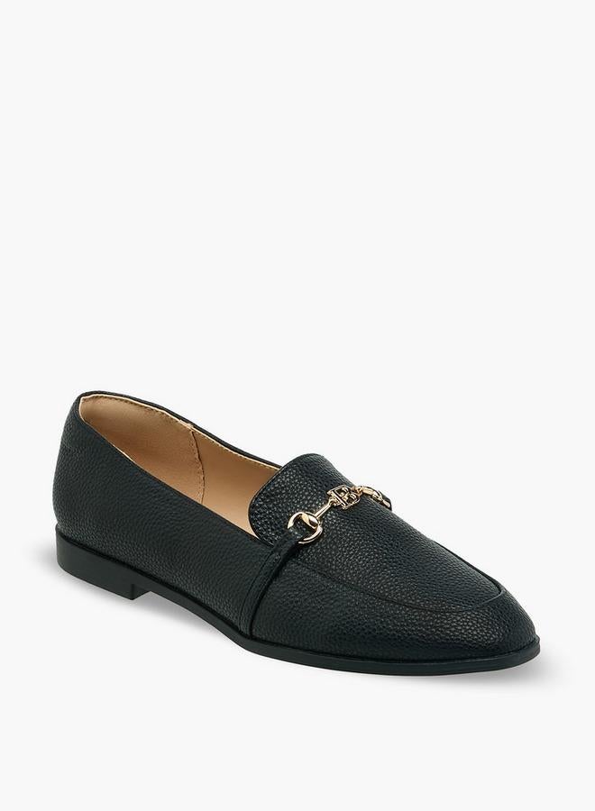 Flora Bella By Shoexpress Women Textured Slip-On Loafers - Image 2