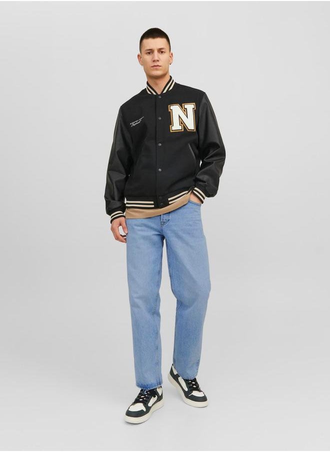 JACK & JONES - Classic Five-Pocket Loose Fit Jeans - Image 1