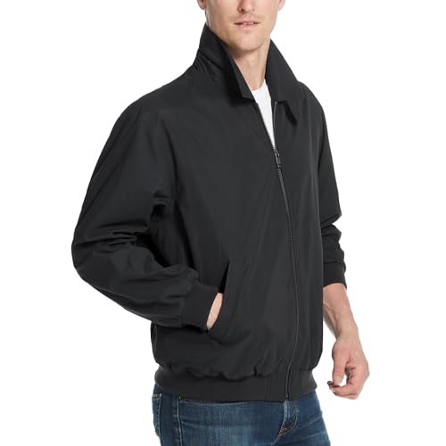 Weatherproof Garment Co. Men's Microfiber Classic Jacket, Black, XXLarge - Image 1