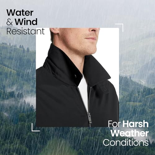 Weatherproof Garment Co. Men's Microfiber Classic Jacket, Black, XXLarge - Image 3
