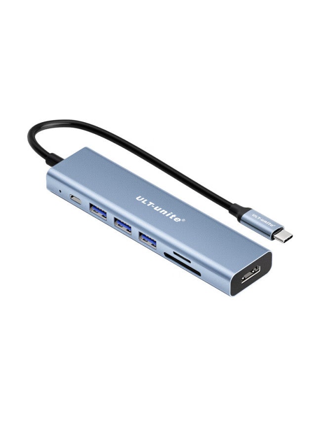 Ult-unite Type-c Docking Station Usb-c To Hdmi 4k Projection Pd 100w Universal For Apple 16macbook Huawei Xiaomi Notebook Ipad Splitter Sd/tf Dock - Image 5