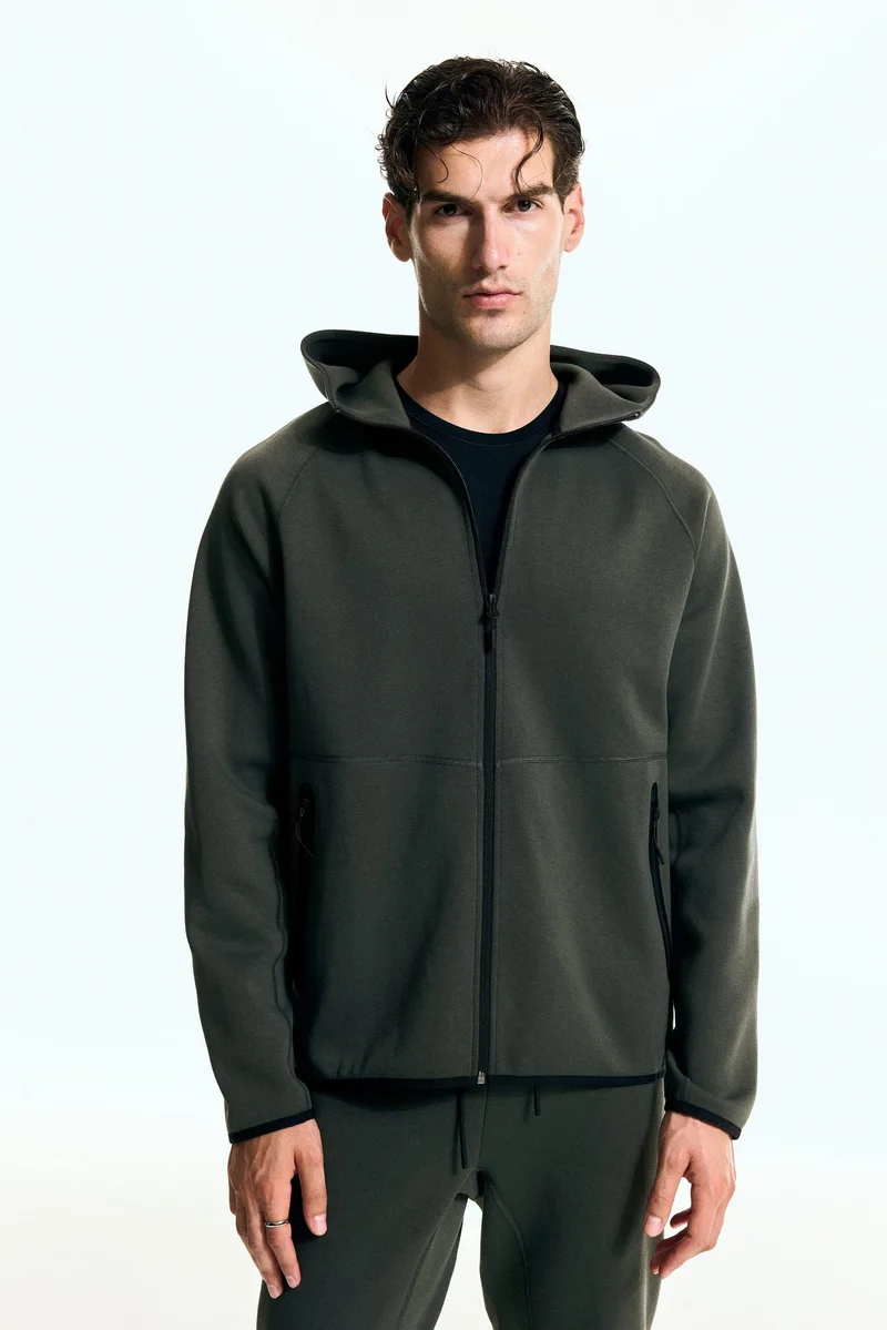 H&M DryMove™ Zip-through hoodie