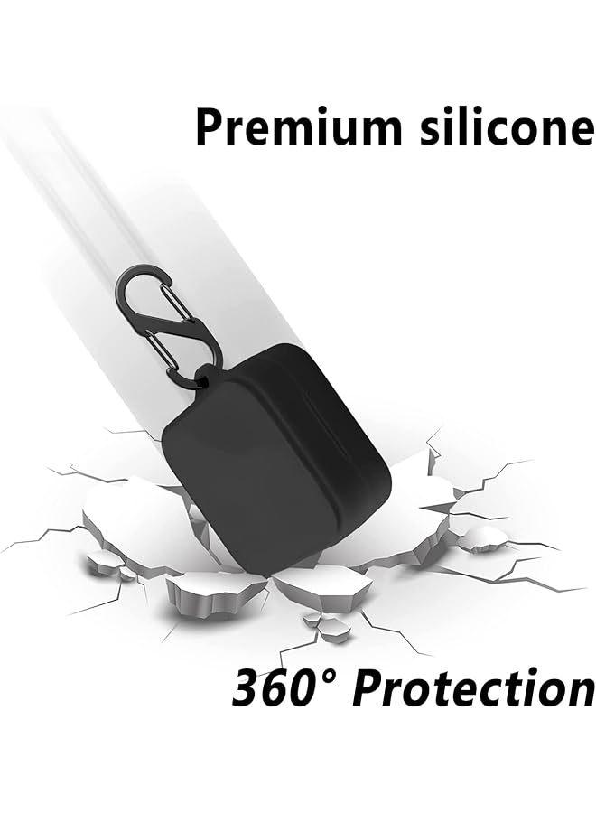 erorex Soft Silicone Carrying Case For Nothing Ear 2 Protective Cover With Keychain - Image 3