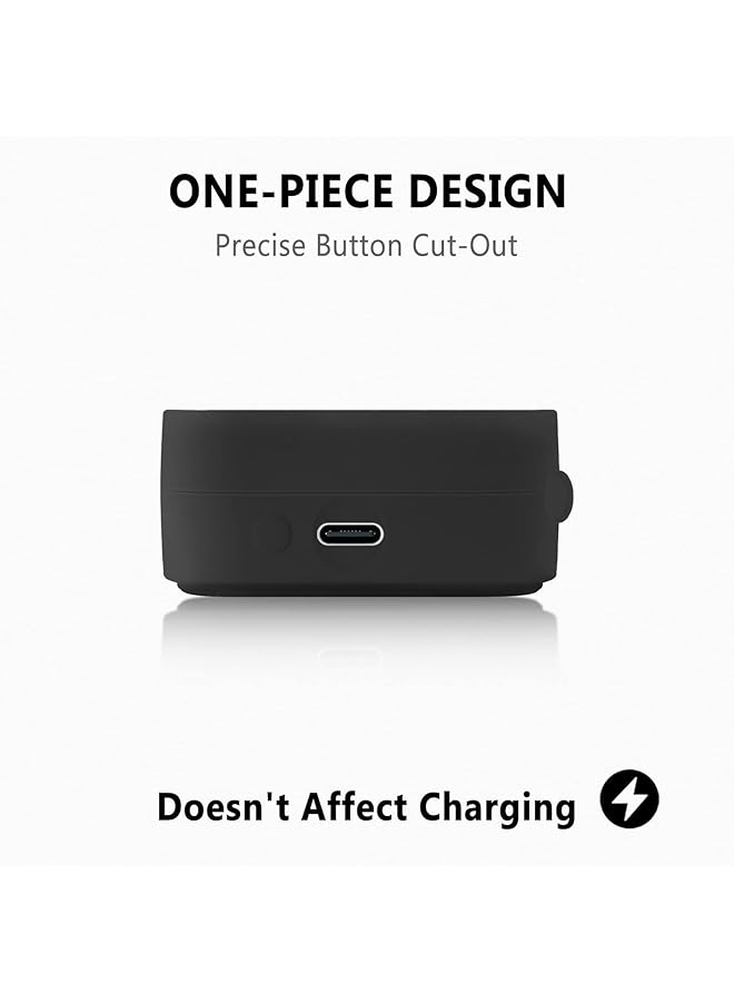 erorex Soft Silicone Carrying Case For Nothing Ear 2 Protective Cover With Keychain - Image 4