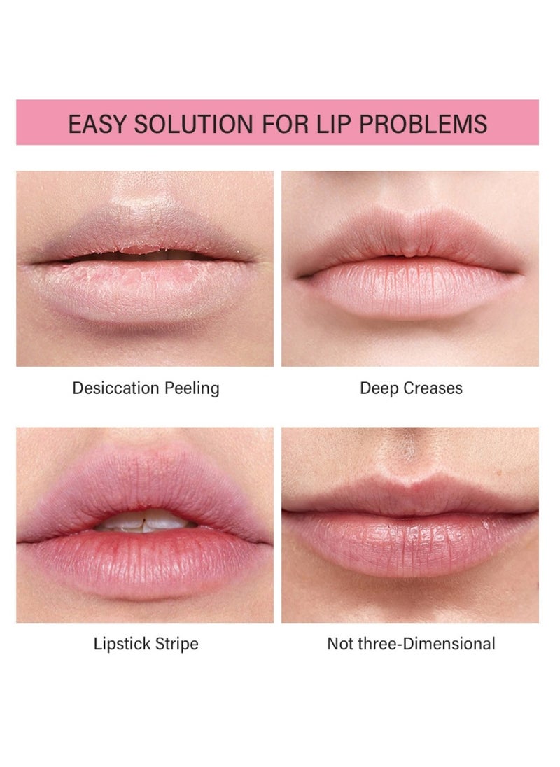 lakerain Peptide Lip Treatment Gel #3 Salted Caramel Moisturizes and Treats Lips Lip Gloss Oil for Plumper and Moisturizer Serum Hydrating Lip Serum for Dry Peeling and Dark Lips Gorgeous Glow 10ml  - Image 4
