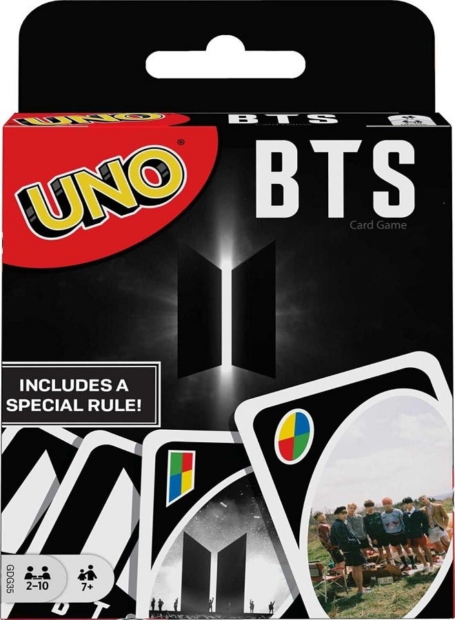 Mattel Games 🎤 UNO BTS - Special Edition Card Game for K-Pop Fans  - Image 4