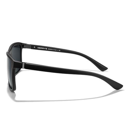 MERRY'S Rectangular Polarized Sports Sunglasses for Men Women Cycling Driving Fishing UV400 Protection S8225 - Image 4