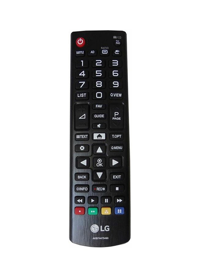 LG Replacement Remote Control For LG TV Black/White/Red - Image 1