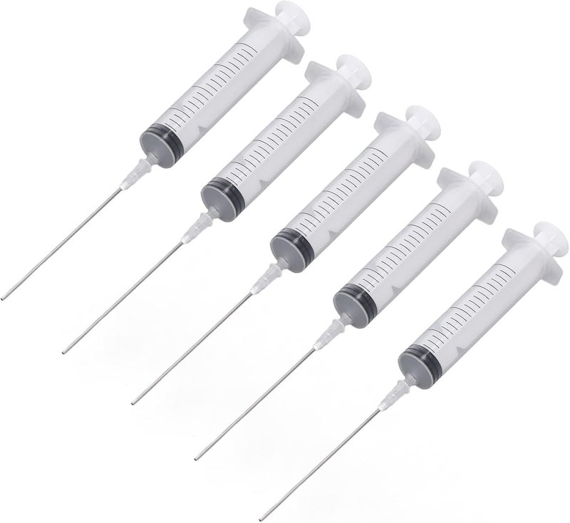 Inkjet Printer Refill Tool Convenient Reusable Syringe and Needle for Office Use 5Pcs 20ml for Office - Image 3