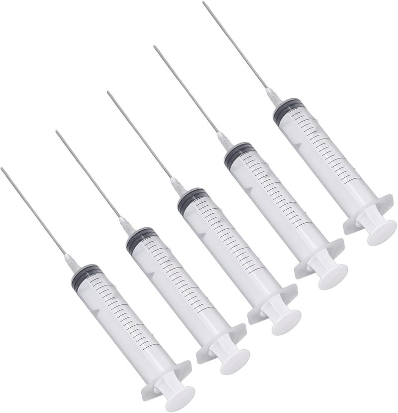 Inkjet Printer Refill Tool Convenient Reusable Syringe and Needle for Office Use 5Pcs 20ml for Office - Image 2