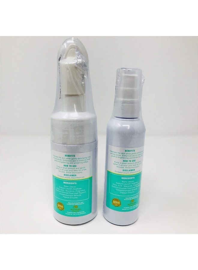 Beautederm Facial Cleanser (Facial Wash) with Pump Brush and Refill Bundle - Image 2