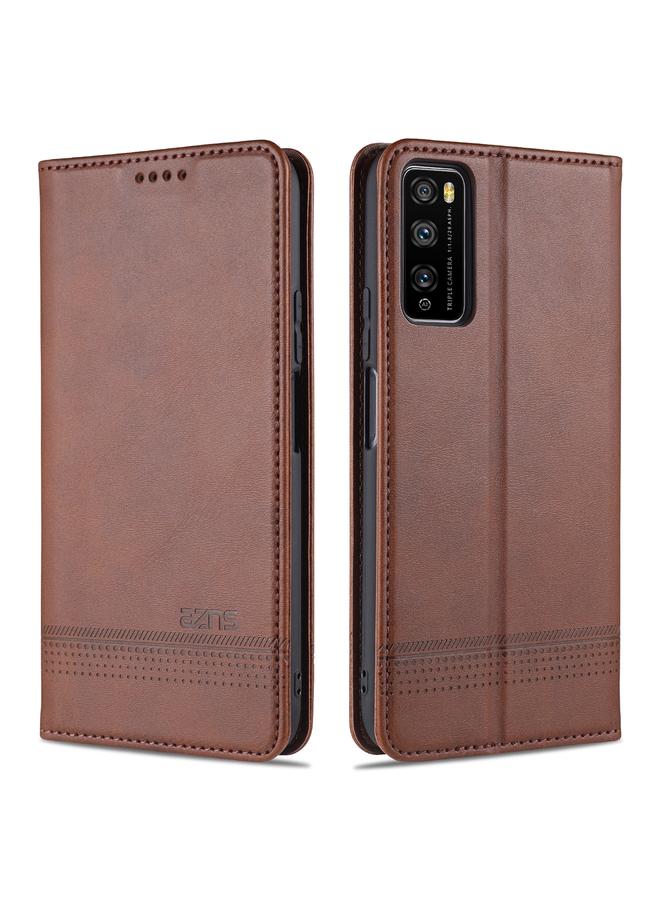 The Bros Case For Huawei Enjoy 20 Pro / Enjoy Z 5G Magnetic Calf Texture Horizontal Flip Leather Case with Card Slots & Holder & Wallet