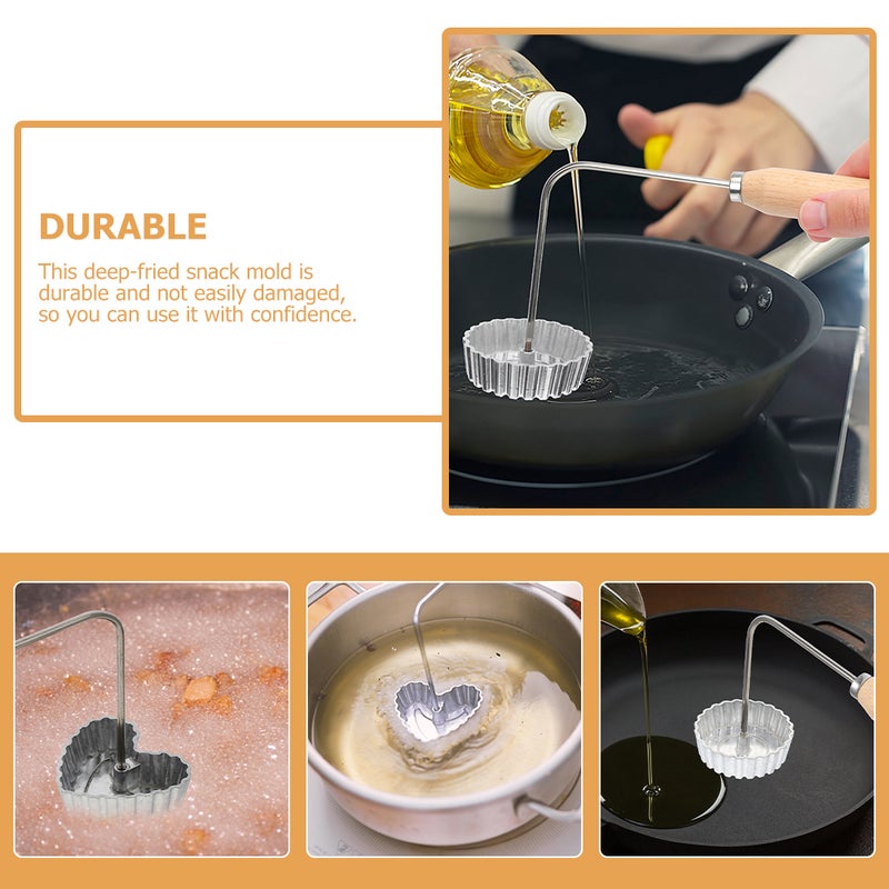 🍳 طقم صنع فطائر مقلية مع قوالب مقاومة للتآكل مصممة للاستخدام طويل الأمد في المطابخ - Image 5