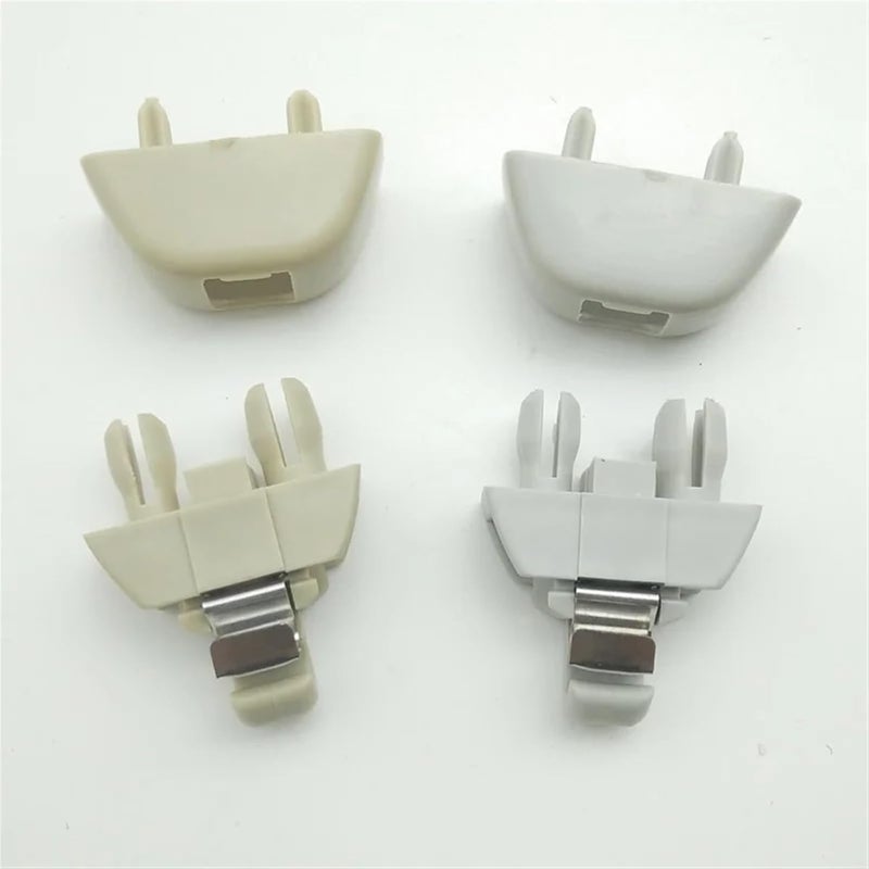 QASULER Sun Visor Hook Clips for A6 C6 and VW Models - Image 2
