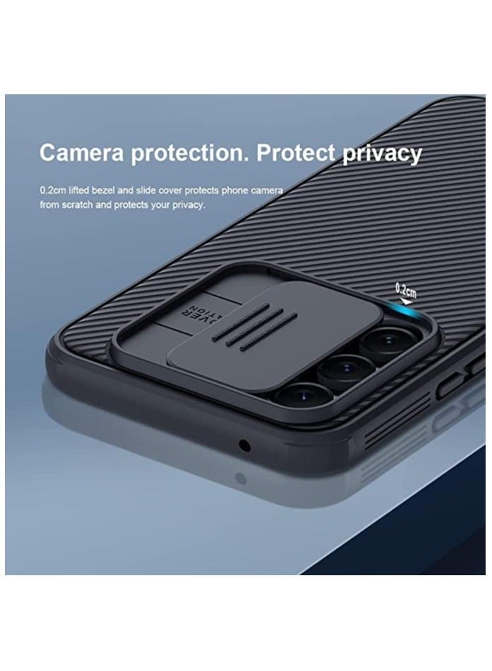 Nillkin حافظة لجهاز Galaxy S23 5G، [حماية الكاميرا] مع غطاء كاميرا منزلق، حافظة واقية أنيقة ونحيفة لجهاز Samsung Galaxy S23 - Image 5