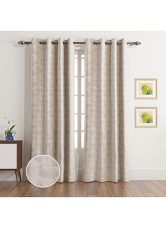 Rio 2-Piece Jacquard Textured Curtain Set 140 x 240 cm - pzsku/Z57D7B64477E8B70970B1Z/45/_/1736158668/63da97da-3058-495e-ba38-2045d2ad3293