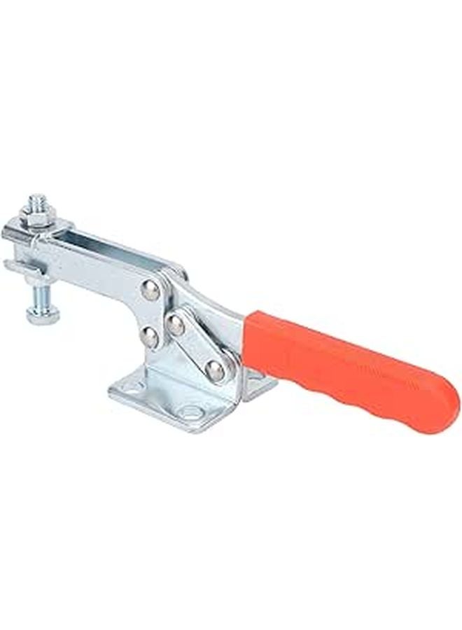 Heavy Duty Horizontal Quick Release Welding Toggle Clamp For Industrial Sheet Metal Black - Image 1
