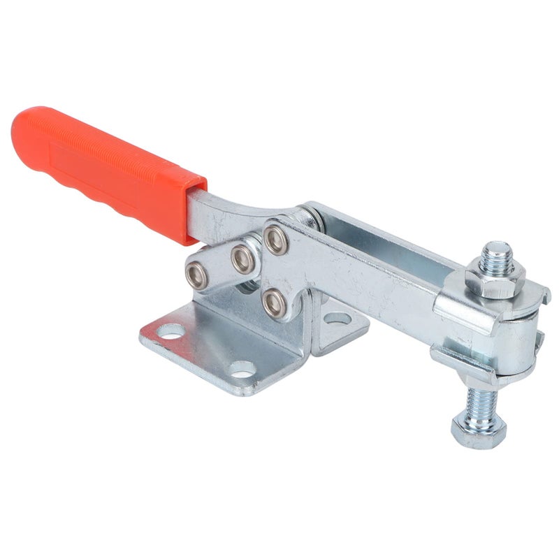 Heavy Duty Horizontal Quick Release Welding Toggle Clamp For Industrial Sheet Metal Black - Image 5