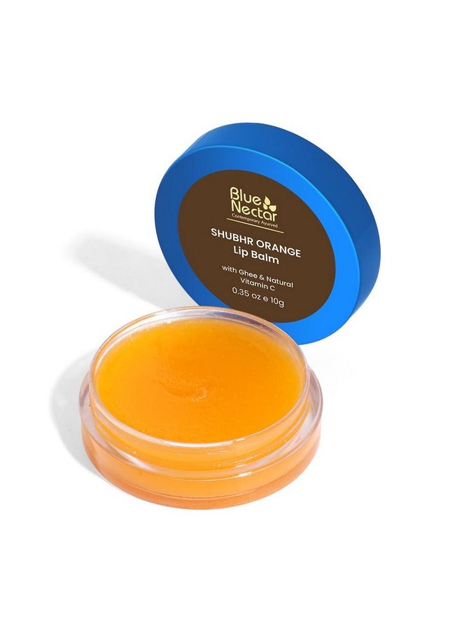 Shubhr Orange Lip Balm & Gloss With Ghee And Natural Vitamin C For Dry Chapped Lips|100% Ayurvedic|Paraben & Sulphate Free| (10G, 10 Herbs) - pzsku/Z57D7E811488900B0DEAEZ/45/_/1733730082/ca0719f7-fa69-4de6-a6f2-d0d40006f196