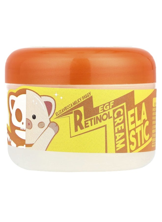 Elizavecca Elizavecca, Milky Piggy, EGF Elastic Retinol Cream, 3.53 oz (100 g)  - Image 1