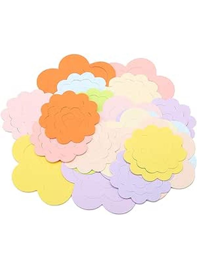 20PCS Colorful Paper Quilling Kit Flower Design Blossom Rosette Craft Supplies - Image 1