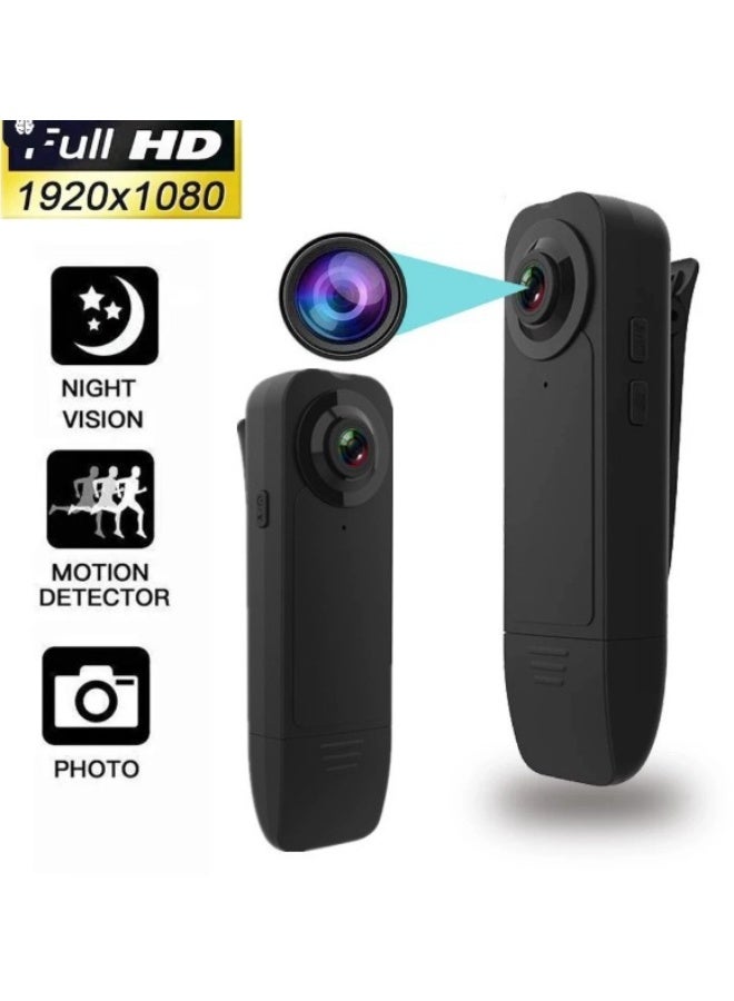 ZetRA Mini Body Cameras With Audio And Video Recording, POV Camera with 64G Card Body Worn Cam ,Wearable Patrol Video Recording Camcorder With Night Version ,Camcorder for Security Work Records Traveling - Image 1
