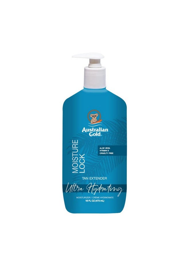 Australian Gold Moisture Lock Tan Extender Lotion, Enriched With Vitamin E & Aloe Vera, Cocoa Dreams Fragrance, 16 Fl Oz  - Image 1