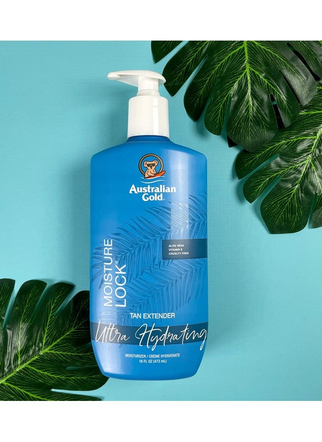 Australian Gold Moisture Lock Tan Extender Lotion, Enriched With Vitamin E & Aloe Vera, Cocoa Dreams Fragrance, 16 Fl Oz  - Image 4