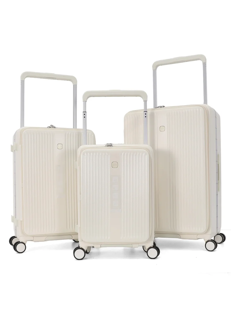 TITAN Titan 3-Piece Lightweight Polycarbonate Hard Shell Luggage Set (20", 24", 28") – Durable Spinner