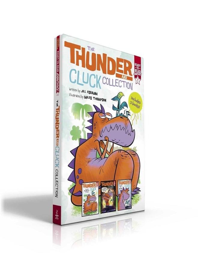 null - Simon Spotlight The Thunder and Cluck Collection (Boxed Set): Friends Do Not Eat Friends; The Brave Friend Leads the Way!; Smart vs. Strong - Image 1