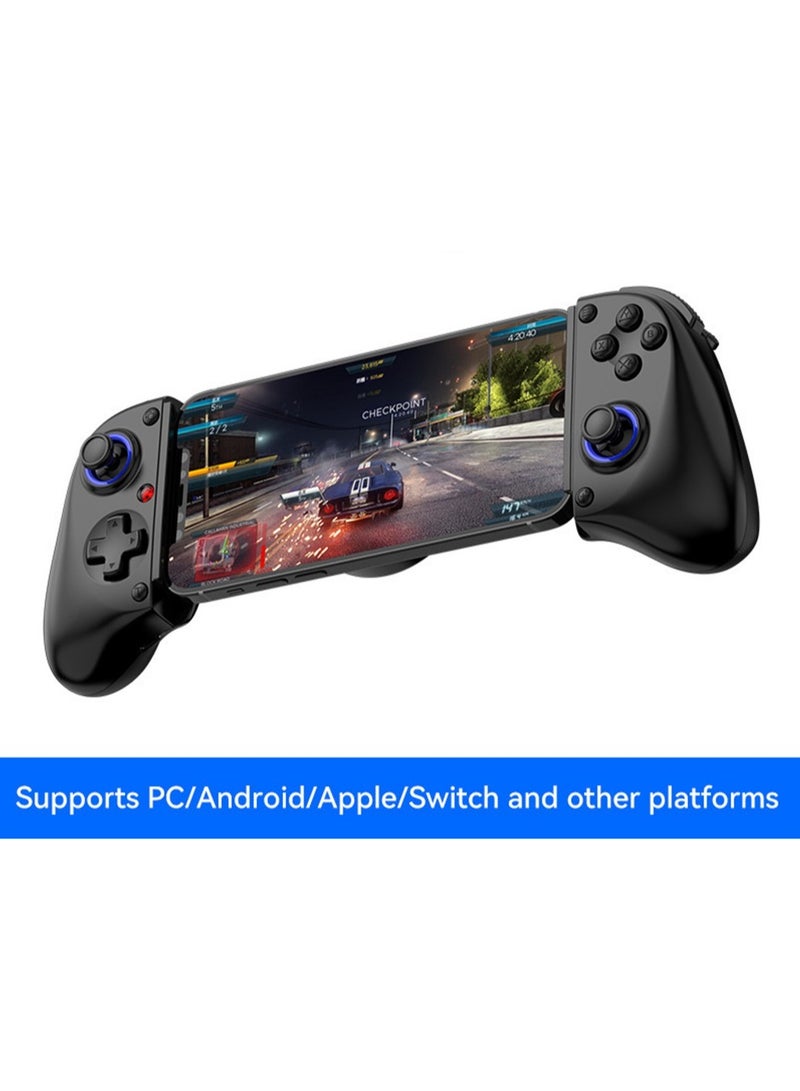 General Classic Wireless Gamepad D11 Stretch Bluetooth Gaming Controller Hall Linear Trigger 3D Joystick Dual Motor Vibration Turbo Burst Function Support Android iOS PC Switch  - Image 2